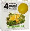 Antykomarowe Podgrzewacze Zapachowe Citronella, 4 sztuki
